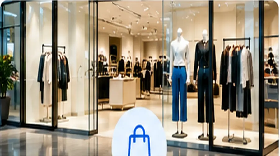 Modern retail commercial interior